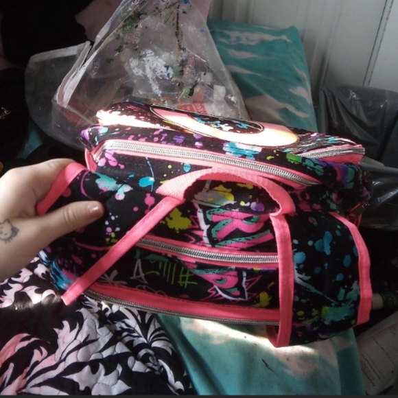 Justice G Colorful Splatter Backpack - Picture 3 of 3